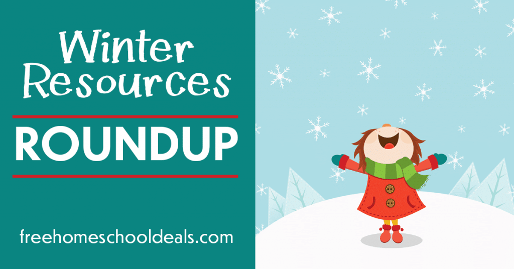 Winter is finally here, but that doesn't mean you have to be stuck inside just waiting for warmer weather. Check out some of the Top Winter Resources over at Free Homeschool Deals. #winter #winterresources #fhdhomeschoolers #freehomeschooldeals