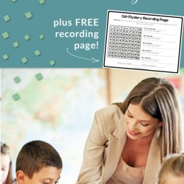 FREE Recording Pages for Esti-Mystery Challenges.