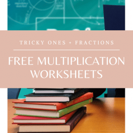 FREE Worksheets for Multiplying Fractions. #fhdhomeschoolers #freehomeschooldeals #multiplyingfractions