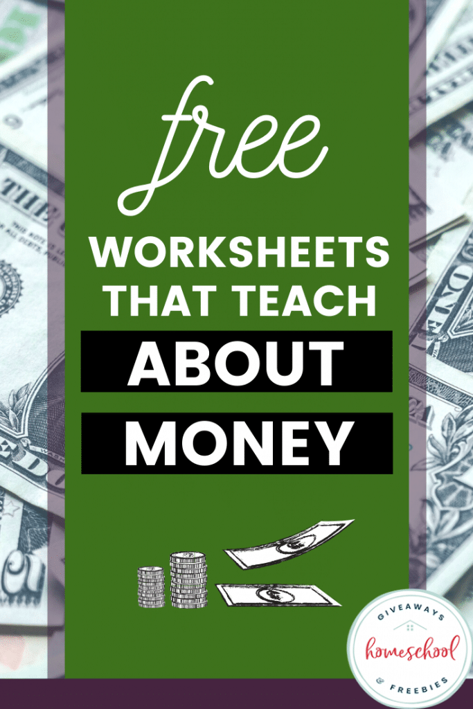 List of FREE Worksheets All About Money.
#fhdhomeschoolers #freehomeschooldeals
#moneyworksheets