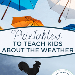 FREE Printables All About Weather.