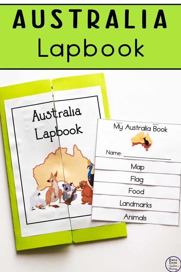 For a unique geographical study, check out this FREE Australia Lapbook + Flip Book! #fhdhomeschoolers #freehomeschooldeals #australia #hsgeography #hsdays