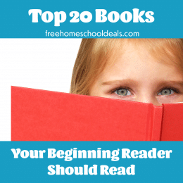 Is your little one just starting out? Check out the Top 20 Books Your Beginning Reader Should Read! #fhdhomeschoolers #freehomeschooldeals #youngreaders #hsmoms #homeschoolreading