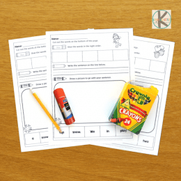 FREE Sight Words Winter Worksheets. #fhdhomeschoolers #freehomeschooldeals #sightwordsworksheets