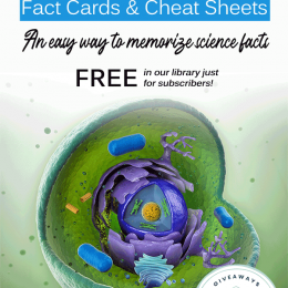 FREE Cheat Sheet and Fact Cards All About cells.