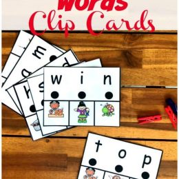 FREE CVC Words Printable and Activities. #fhdhomeschoolers #freehomeschooldeals #cvcwords