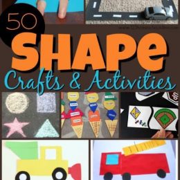 Crafts and Activities to Practice Shape.