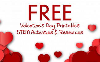 For all you need for the day of love, check out these FREE 2020 Valentine's Day Printables, STEM Activities, & Experiments! #fhdhomeschoolers #freehomeschooldeals #hsmoms #valentinesday #hsdays