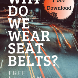 For your lovely inquisitive young learners, check out this FREE Science Experiment: Why Do We Wear a Seat Belt? #fhdhomeschoolers #freehomeschooldeals #homeschoolscience #hsmoms #drivingsafety