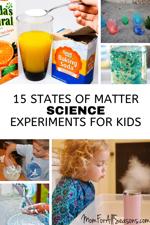 Science States of Matter Experiments. #scienceexperiments #statesofmatter #fhdhomeschoolers #freehomeschooldeals