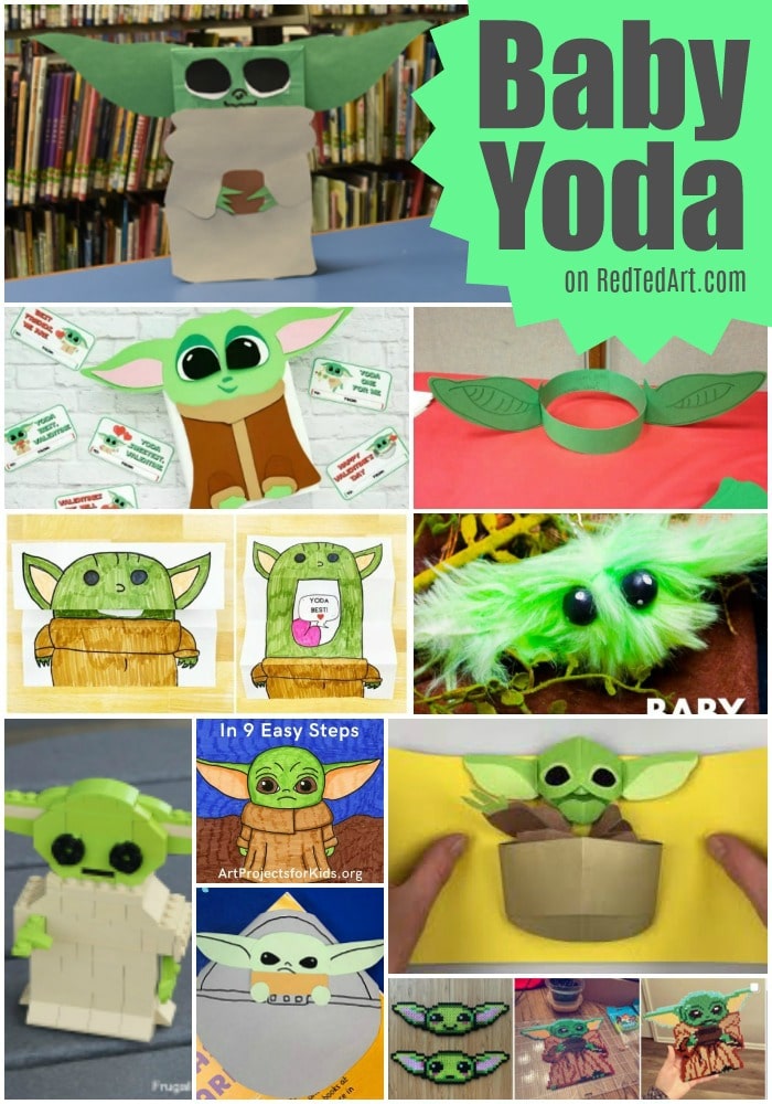 Adorable Baby Yoda DIYs and Crafts. #freehomeschooldeals #fhdhomeschoolers #babyyodacrafts #babyyodaresource #babyyodaDIYs