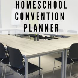 Be prepared for convention season, get this FREE 20-Page Homeschool Convention Planner! #fhdhomeschoolers #freehomeschooldeals #homeschooling #hsconvention #hsmoms