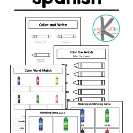 Learn the Colors in Spanish. #teachspanish #spanishcolors #Teachingcolors #freehomeschooldeals #fhdhomeschoolers