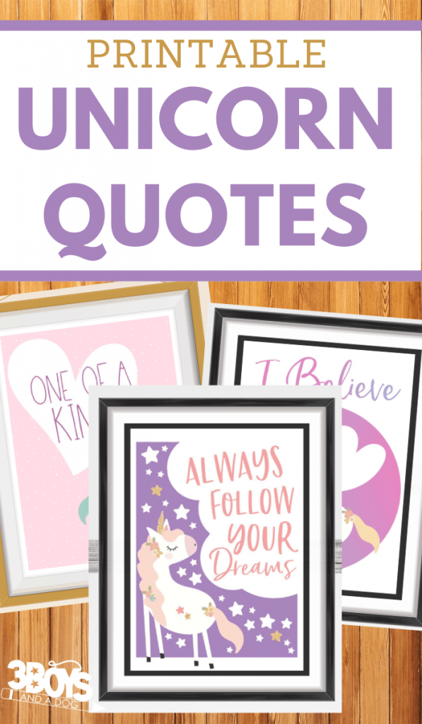 FREE Unicorn Quotes Printables. #unicornquotes #unicornprintables #fhdhomeschoolers #freehomeschooldeals