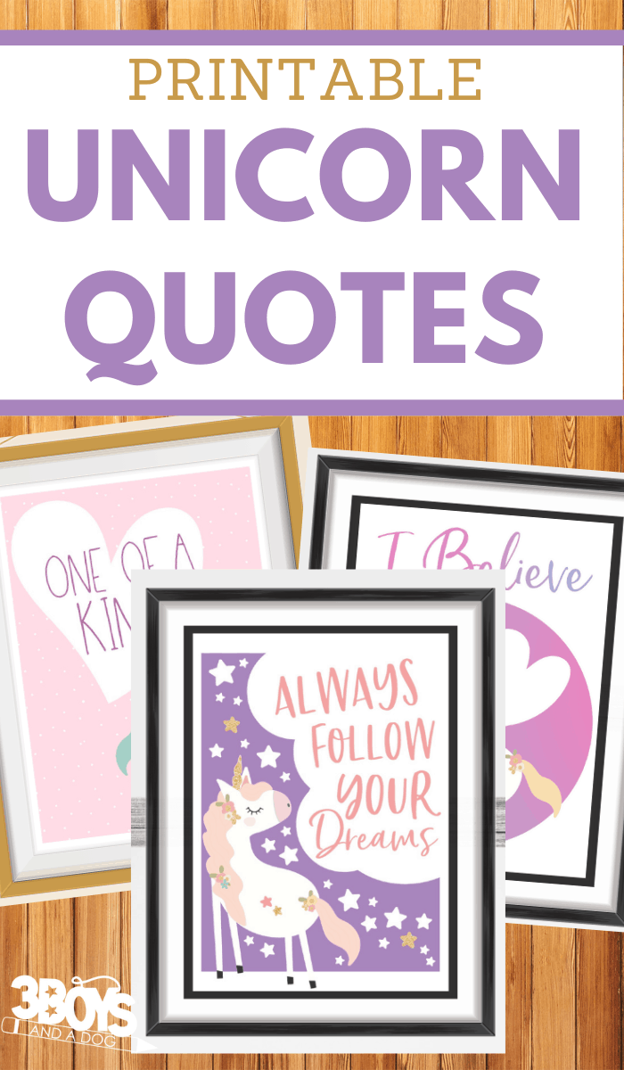 free unicorn quotes printables free homeschool deals c