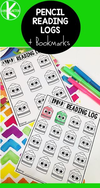 FREE Printable Pencil Reading Log. #pencilthemedreadinglog #readinglog #readingresources #freehomeschooldeals #fhdhomeschoolers