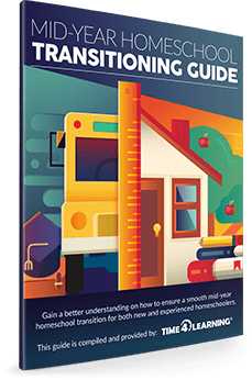 FREE Guide for Mid-Year Homeschool Transitioning. #freehomeschooldeals #fhdhomeschoolers #homeschooltransitionguide