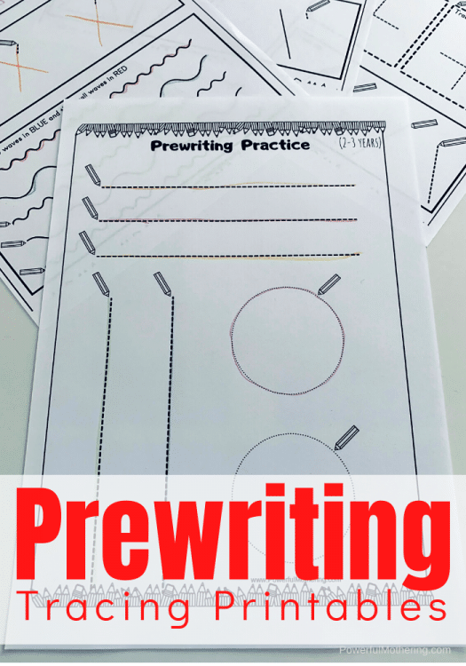 FREE prewriting tracing pages. #freehomeschooldeals #fhdhomeschoolers #prewritingprintables #prewritingtracingpages #tracingpages