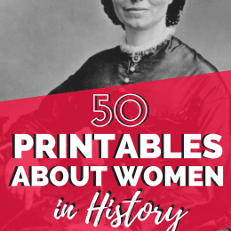 Women's History Month printables. #freehomeschooldeals #fhdhomeschoolers #womenshistorymonth #womeninhistory