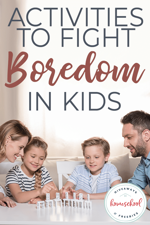 Activities to fight boredom. #freehomeschooldeals #fhdhomeschoolers #fightingboredom #activitiestofightboredom 