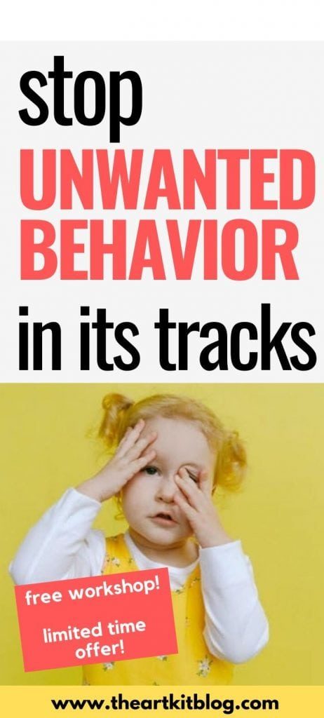 Stop Unwanted Behavior (FREE WORKSHOP). #fhdhomeschoolers #freehomeschooldeals #stopunwantedbehavior #freeparentworkshop