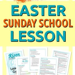 Easter Sunday FREE Kids Lesson. #fhdhomeschoolers #freehomeschooldeals #eastersundaylesson #kidseasterlesson