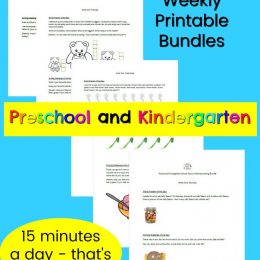 PreK and K School Closure Homeschool FREE Printables. #fhdhomeschoolers #freehomeschooldeals #preschoolprintables #kindergartenprintables #schoolclosurefreebies
