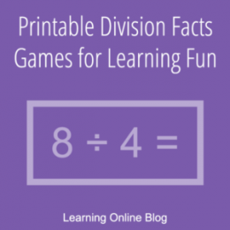 FREE Division Facts Games. #fhdhomeschoolers #freehomeschooldeals #divisionfacts #divisionfactsgames #divisionlearningfun