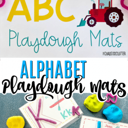 FREE Transportation ABC Playdough Mats. #transportationABCmats #playdoughmats #alphabetmats #freehomeschooldeals #fhdhomeschoolers