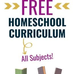 FREE Homeschool Curriculum for All Subjects. #fhdhomeschoolers #freehomeschooldeals #freecurriculum #listoffreecurriculum