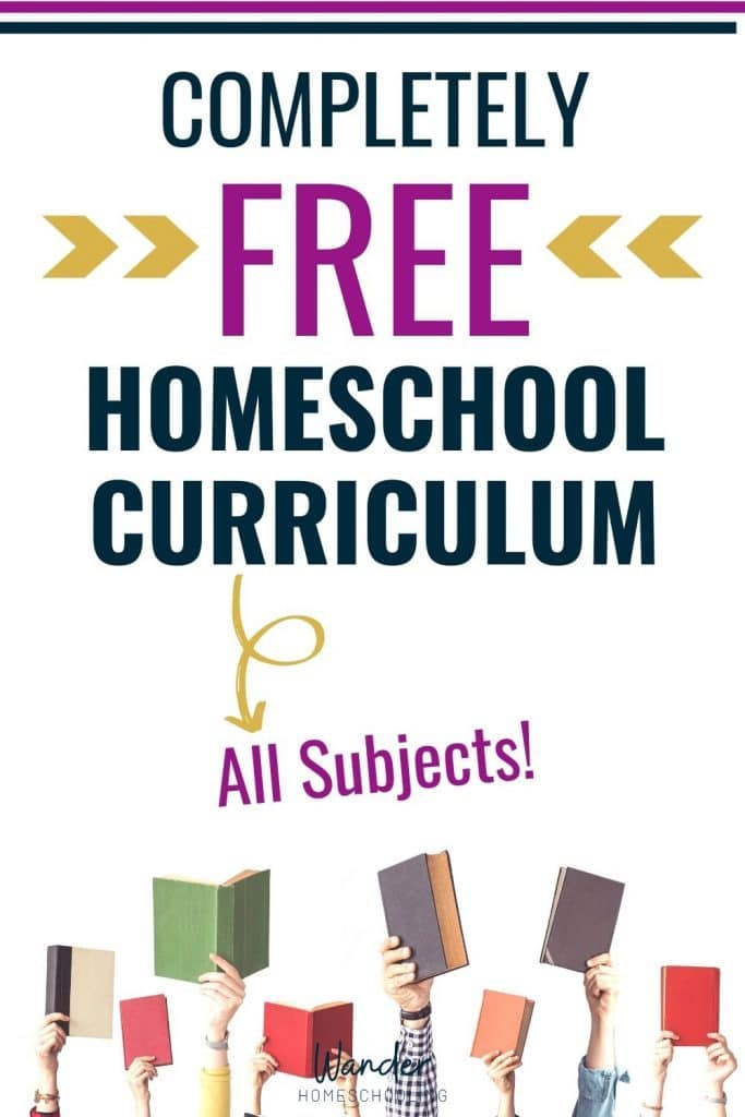 FREE Homeschool Curriculum for All Subjects. #fhdhomeschoolers #freehomeschooldeals #freecurriculum #listoffreecurriculum