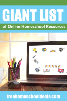 GIANT List of Online Homeschool Resources to Use During School Closures ...
