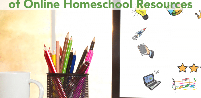 Keep calm and carry on with this GIANT List of Online Homeschool Resources to Use During School Closures! #fhdhomeschoolers #freehomeschooldeals #covid19isolation #homeeducation #hsmoms