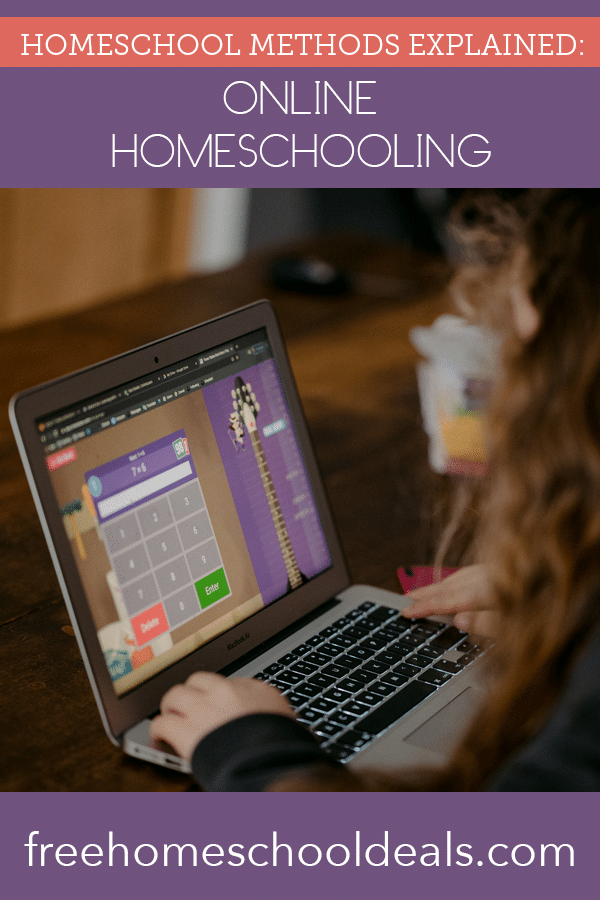 Make your child's school experience totally virtual and read Homeschool Methods Explained: Online Homeschooling! #fhdhomeschoolers #freehomeschooldeals #onlinehomeschool #virtuallearning #hsmoms