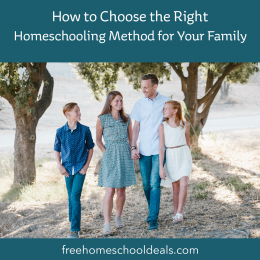 New to homeschooling? Find out How to Choose the Right Homeschooling Method for Your Family! #fhdhomeschoolers #freehomeschooldeals #homeschoolmethods #hsfamily #homeschoolinglife