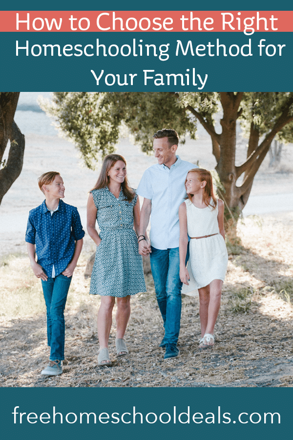 New to homeschooling? Find out How to Choose the Right Homeschooling Method for Your Family! #fhdhomeschoolers #freehomeschooldeals #homeschoolmethods #hsfamily #homeschoolinglife