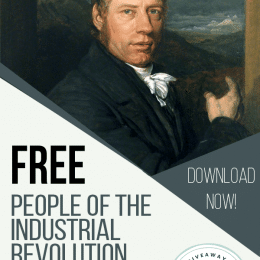 FREE people of the industrial revolution notebooking resources. #freehomeschooldeals #fhdhomeschoolers #peoplenotebooking #industrialrevolution