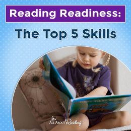 Develop your child's pre-reading and read Reading Readiness: The Top 5 Skills! #fhdhomeschoolers #freehomeschooldeals #readingreadiness #allaboutlearning #hsmoms