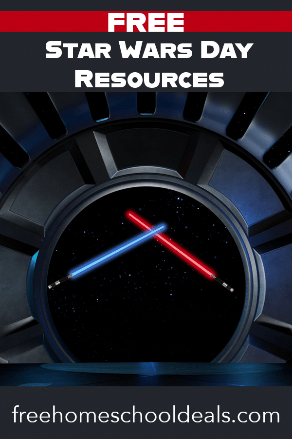 Just in time for May 4th, grab these FREE Star Wars Day Resources (Printables, Snacks, & Crafts, etc.)! #fhdhomeschoolers #freehomeschooldeals #starwarsday #may4th #hsmoms