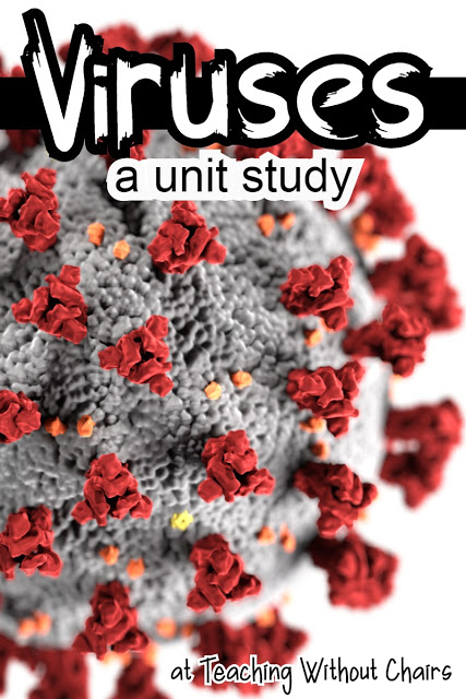 FREE Virus Unit Study (Limited Time). #freehomeschooldeals #fhdhomeschoolers #virusunitstudy #lessonsonvirus #allaboutvirusesforkids #whatisavirus