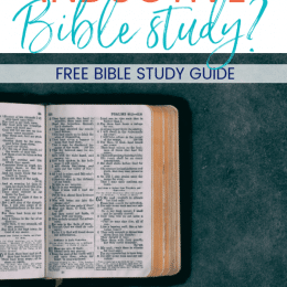 FREE Guide to an Inductive Bible Study. #fhdhomeschoolers #freehomeschooldeals #inductivebiblestudy #inductivestudy