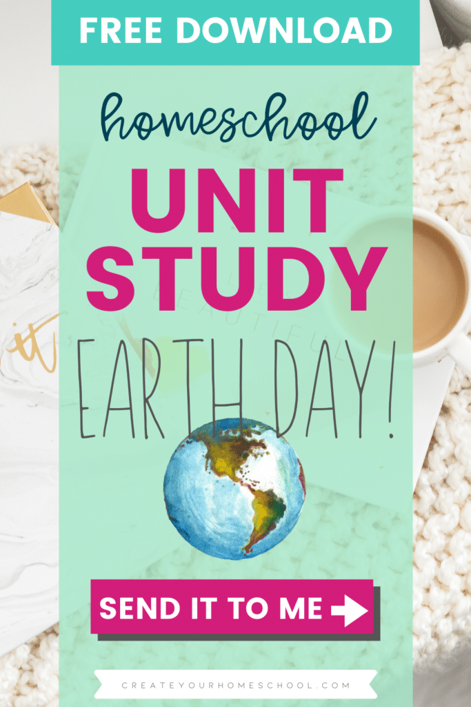 Celebrate our planet with this FREE Earth Day Unit Study! #fhdhomeschoolers #freehomeschooldeals #earthday #unitstudies #homeschoolscience