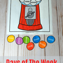 FREE Days of the Week Printables. #fhdhomeschoolers #freehomeschooldeals #daysoftheweek #daysofthweekprintables