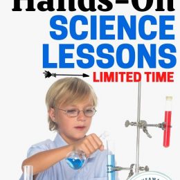 Hands-On FREE Science Lessons (Limited Time ONLY). #fhdhomeschoolers #freehomeschooldeals #handsonscience #sciencelessons #handsonscienceresource