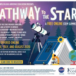 This summer, your child can explore the topic of space with this FREE STEM Summer Cyber Camp! #fhdhomeschoolers #freehomeschooldeals #stem #cybercamp #hsmoms