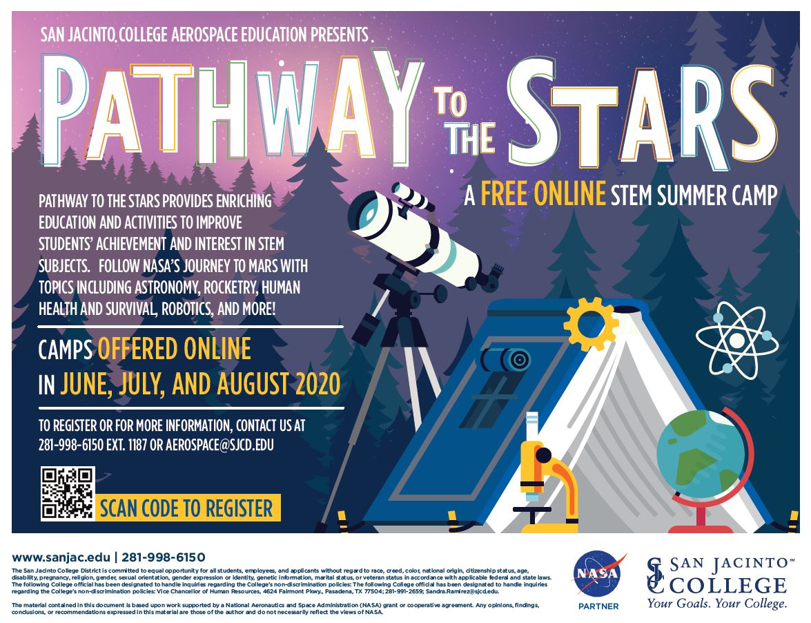 This summer, your child can explore the topic of space with this FREE STEM Summer Cyber Camp! #fhdhomeschoolers #freehomeschooldeals #stem #cybercamp #hsmoms