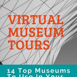 Explore the world of museums with these 14 FREE Virtual Museums For Your Homeschool! #fhdhomeschoolers #freehomeschooldeals #virtualtours #onlinelearning #hsideas