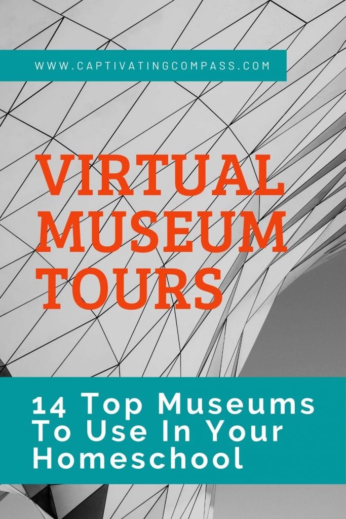 Explore the world of museums with these 14 FREE Virtual Museums For Your Homeschool! #fhdhomeschoolers #freehomeschooldeals #virtualtours #onlinelearning #hsideas