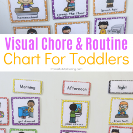 FREE Printable Kids Chore and Routine Cards. #freehomeschooldeals #fhdhomeschoolers #printablekidschorecards #printableroutinecards