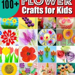 100 A to Z Awesome Flower Crafts. #freehomeschooldeals #fhdhomeschoolers #flowercrafts #atozflowercrafts